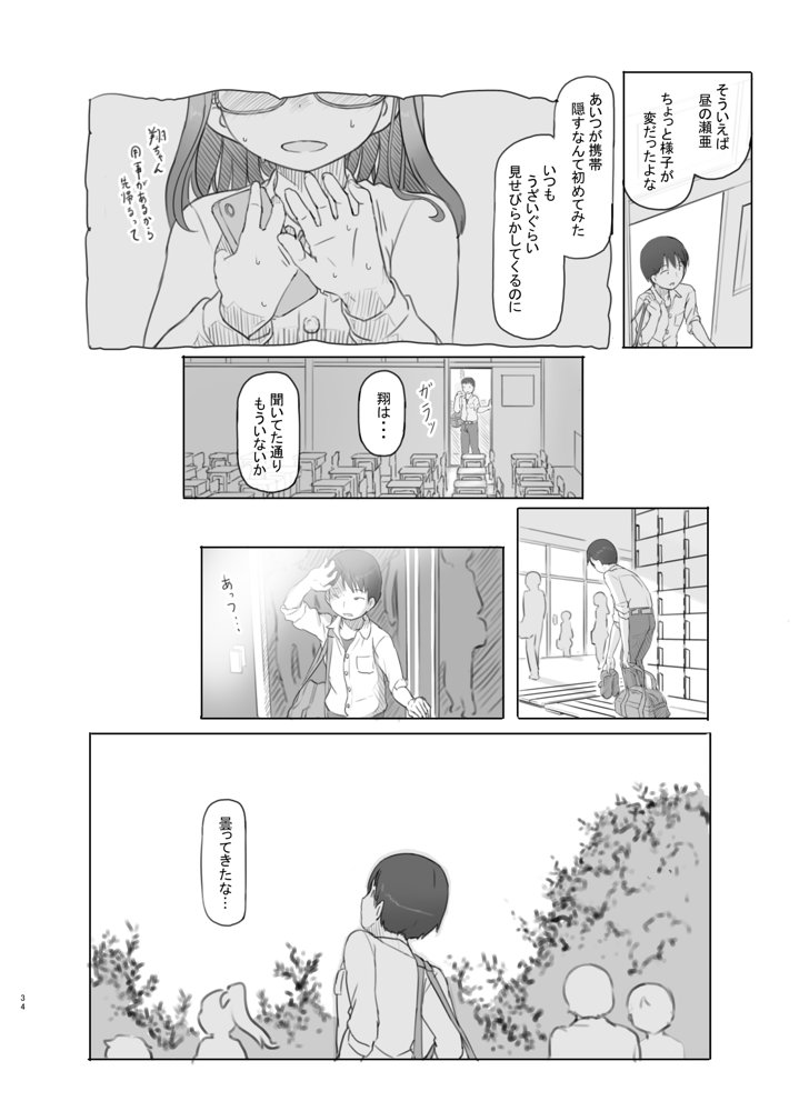 いつまでもあの頃のままで【黒魔法研究所】 エロ同人誌画像 034