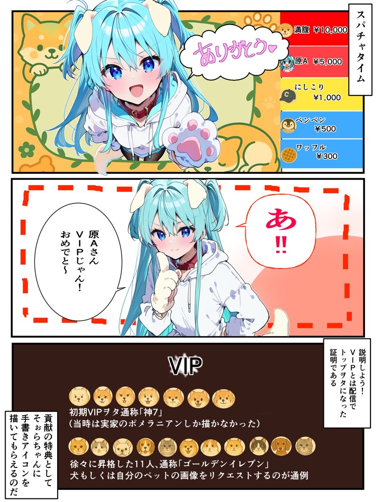 推しのVtuberに貢いだら出会えちゃった話【メカしらす2030】 エロ同人誌画像 006
