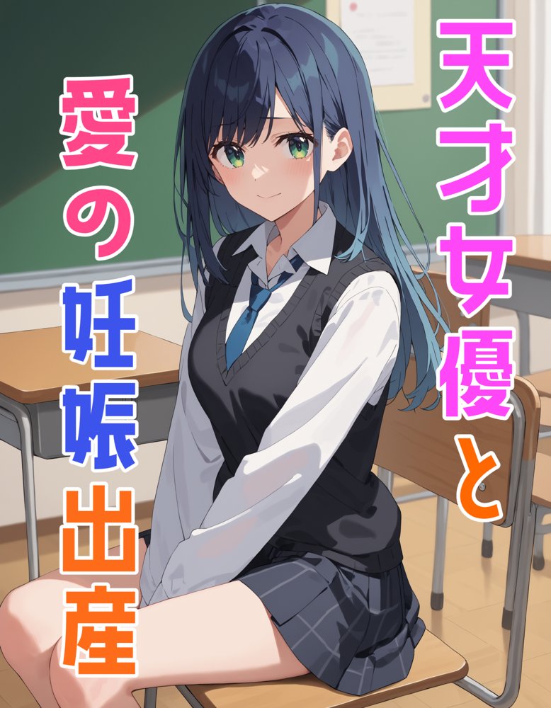天才女優と愛の妊娠出産【体験版あり】【punyスタジオ】 エロ同人誌画像 001