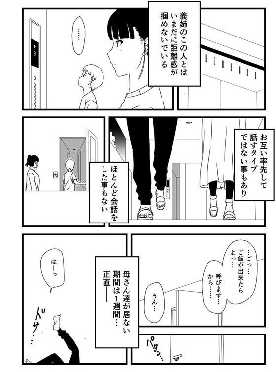 義理の姉との七日間生活【せなか】 エロ画像 009