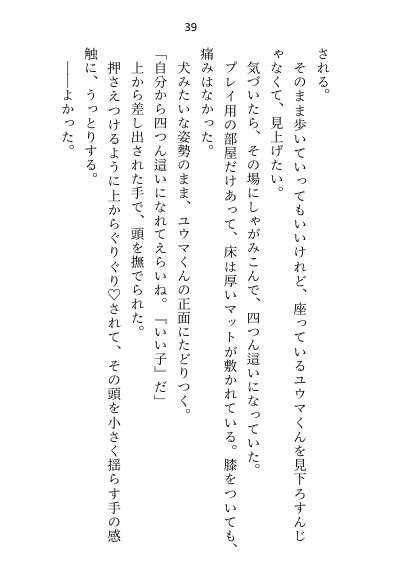 年下御曹司Domに深入りしたくなくて「プレイで処女喪失は嫌」と言ったらアナル調教＆恋人のよしよしご褒美おまんこ挿入で陥落させられちゃいました【Dom/Subユニバース】【さみどり】 エロ同人誌画像 033