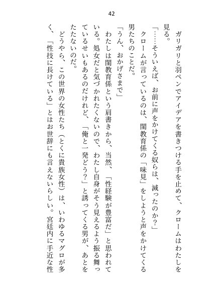 皇子の閨教育係として召還された処女ですが最後までシないまま帰還。三年後の再召還でズコバコに犯●れてしまいました【さみどり】 エロ同人誌画像 037