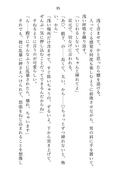 異世界で魔力ゼロのわたしが生き抜くにはセックスによる魔力供給が必要でした〜皇子のセフレ兼閨教育係のはずが逃亡先で熱烈プロポーズされちゃいました〜【さみどり】 エロ同人誌画像 029