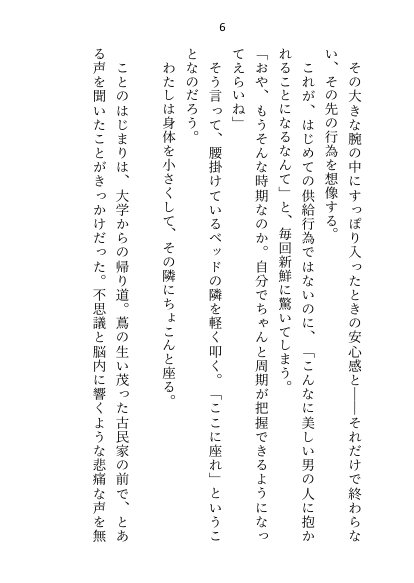 異世界で魔力ゼロのわたしが生き抜くにはセックスによる魔力供給が必要でした〜皇子のセフレ兼閨教育係のはずが逃亡先で熱烈プロポーズされちゃいました〜【さみどり】 エロ同人誌画像 047