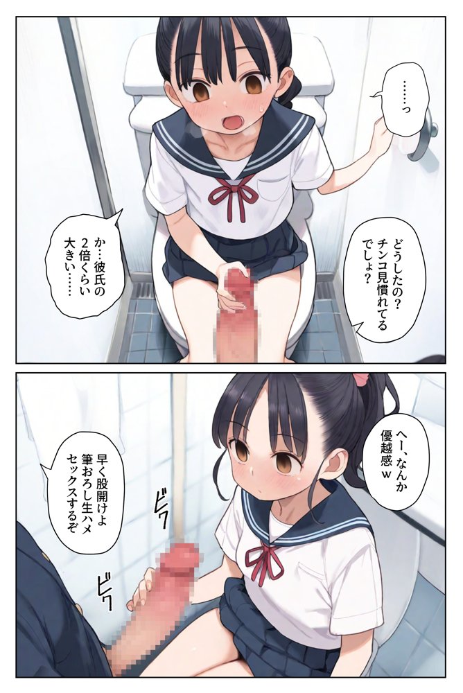 片想いだった幼馴染を催●漬けにして寝取りレ●プする。【湘南ヶ浜】 エロ同人誌画像 009