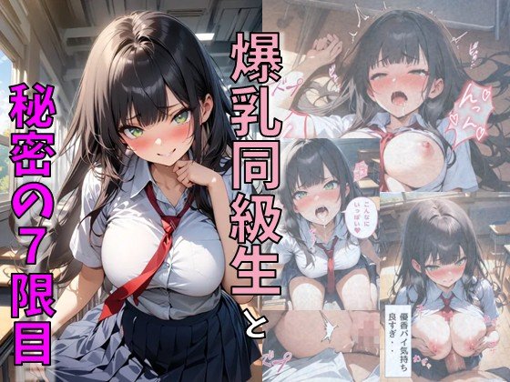 爆乳同級生と秘密の7限目【にじいろ☆がーるず】 エロ同人誌画像 002