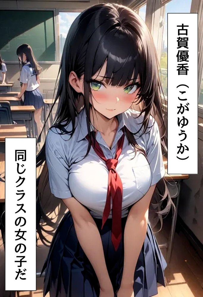 爆乳同級生と秘密の7限目【にじいろ☆がーるず】 エロ同人誌画像 003