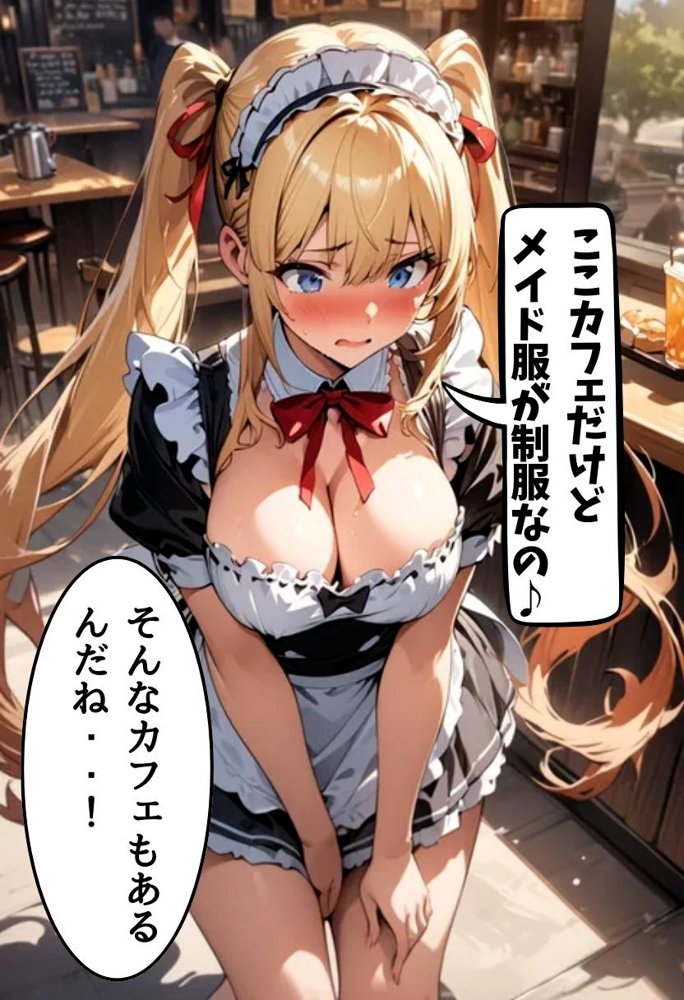 巨乳幼なじみとメイドコスえっち【にじいろ☆がーるず】 エロ同人誌画像 004