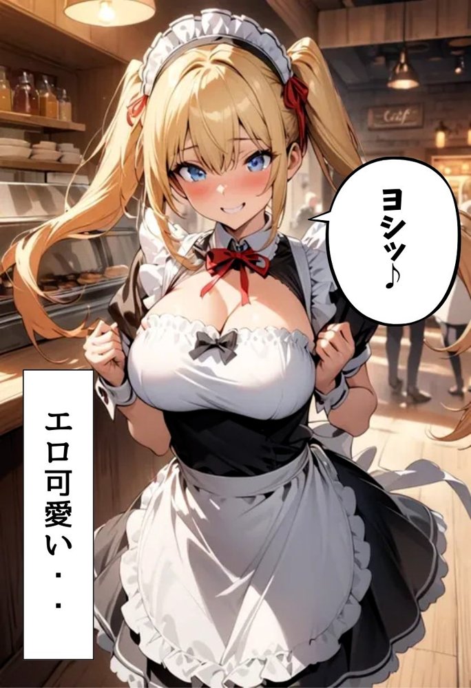 巨乳幼なじみとメイドコスえっち【にじいろ☆がーるず】 エロ同人誌画像 006