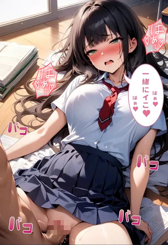 爆乳同級生と秘密の7限目【にじいろ☆がーるず】 エロ同人誌画像 010