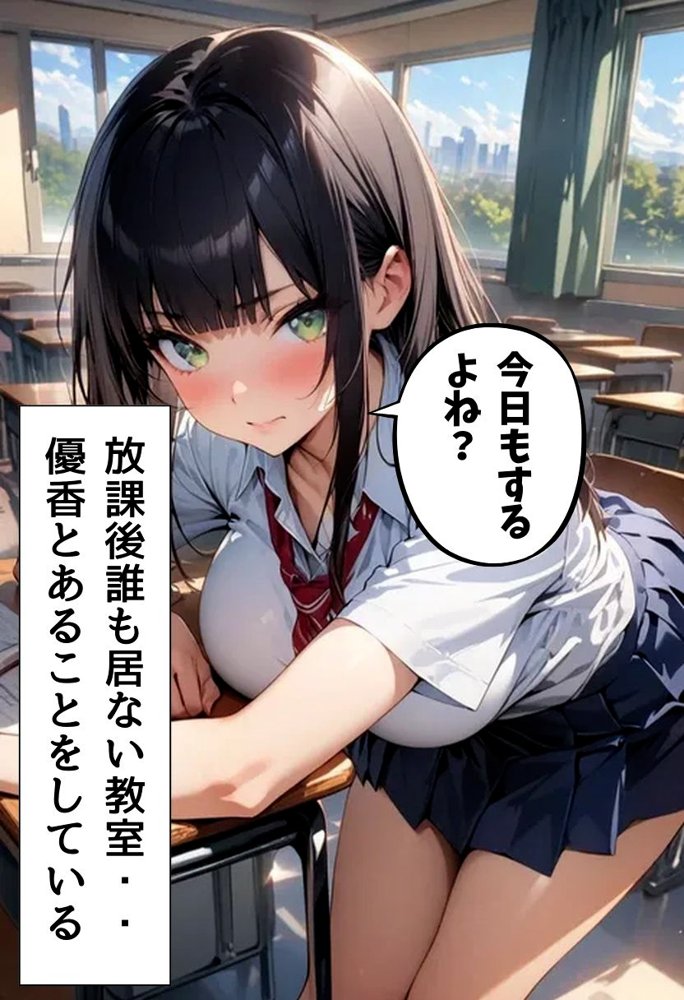 爆乳同級生と秘密の7限目【にじいろ☆がーるず】 エロ同人誌画像 011
