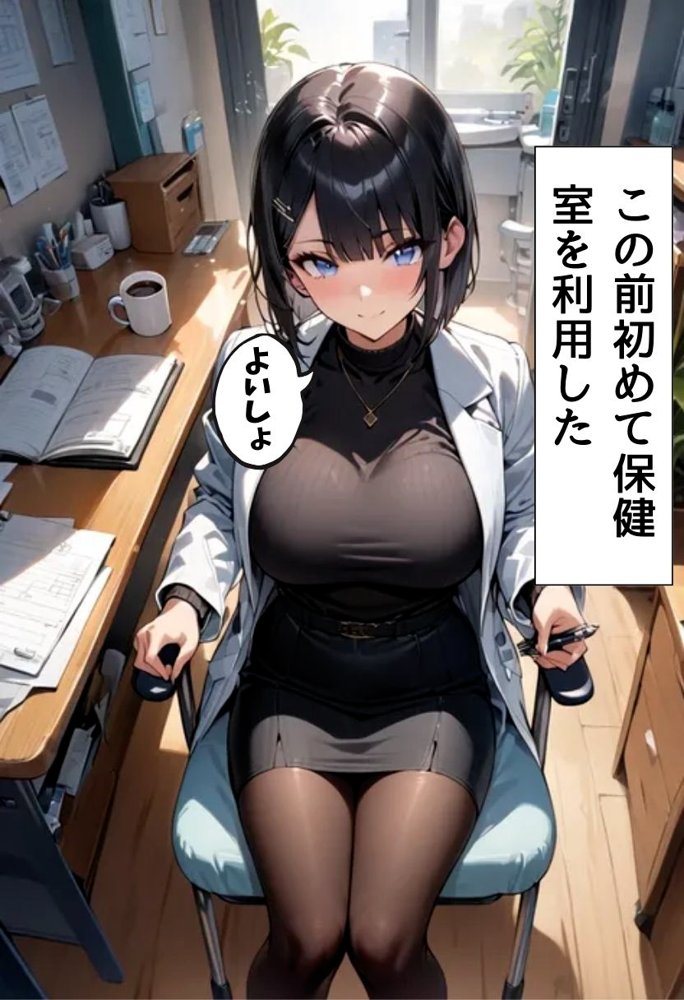 保健室の爆乳先生とえっちな治療【にじいろ☆がーるず】 エロ同人誌画像 023
