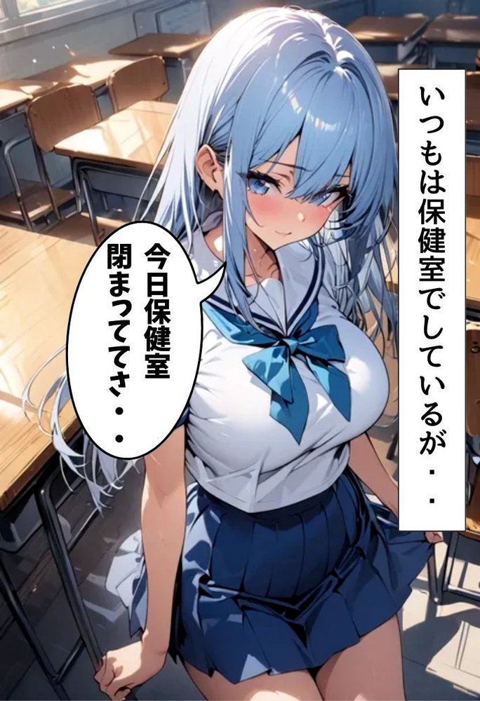 同級生の爆乳妹とスク水えっち【にじいろ☆がーるず】 エロ同人誌画像 013