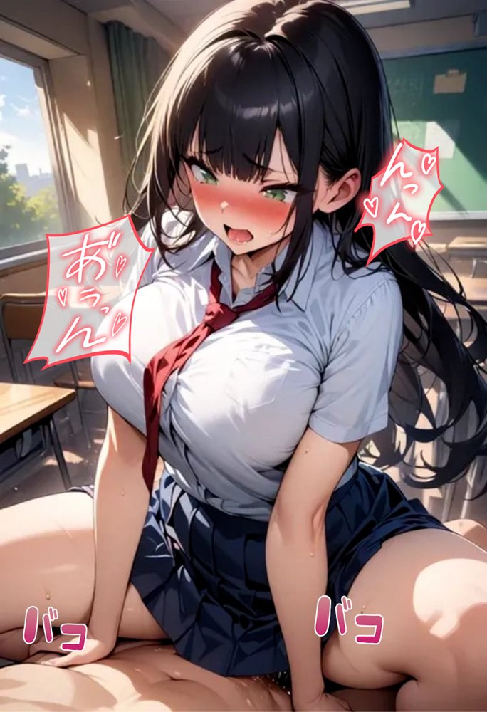 爆乳同級生と秘密の7限目【にじいろ☆がーるず】 エロ同人誌画像 017
