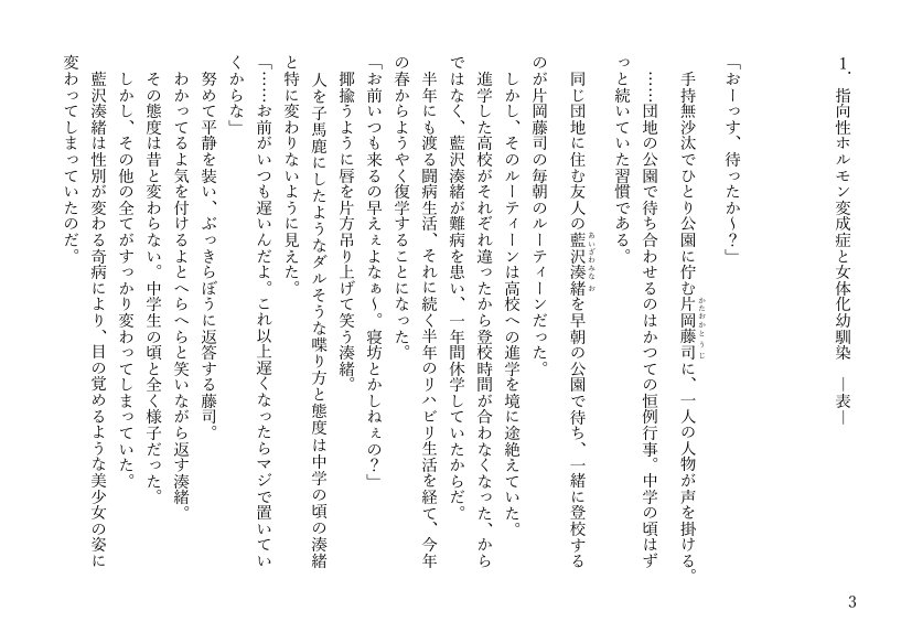 女体化悪友幼馴染はとっくにメス堕ち済み 電子書籍版【米内湖畔書庫】 エロ同人誌画像 023