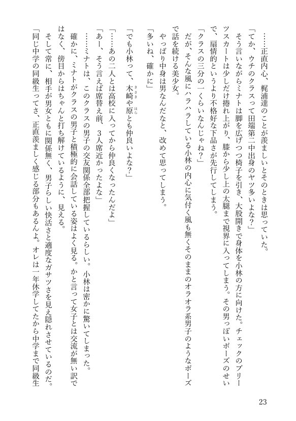 女体化悪友幼馴染はとっくにメス堕ち済み 電子書籍版【米内湖畔書庫】 エロ同人誌画像 057
