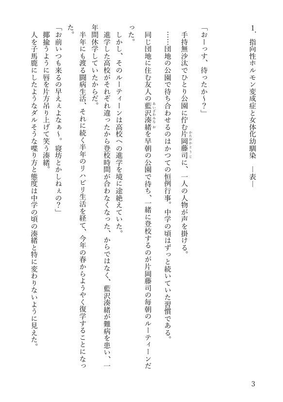 女体化悪友幼馴染はとっくにメス堕ち済み 電子書籍版【米内湖畔書庫】 エロ同人誌画像 064