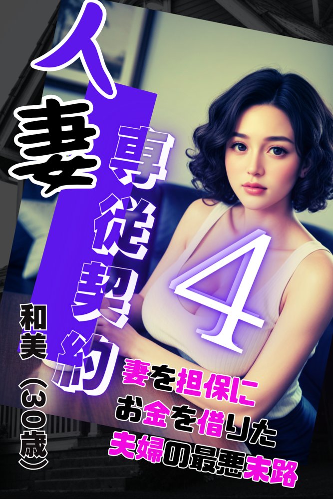 人妻専従契約 4 〜妻を担保にお金を借りた夫婦の最悪末路〜【ピンク堂書店 二号館】 エロ同人誌画像 001