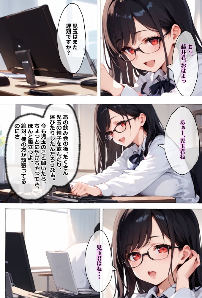 上司がキツマン過ぎて、部下が全員辞めました【エロマンガールズ】 エロ同人誌画像 038
