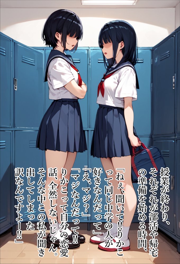 【青春NTR】私たちは知らないうちに寝取り、寝取られている【エロマンガールズ】 hitomi無料エロ漫画（同人誌）サンプル画像037
