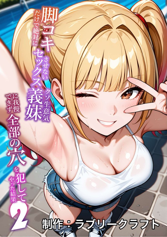 脚コキだけで絶対にセックスさせないクソ生意気な義妹に我慢できず全部の穴を犯してやった結果2【ラブリークラフト】 エロ同人誌画像 035