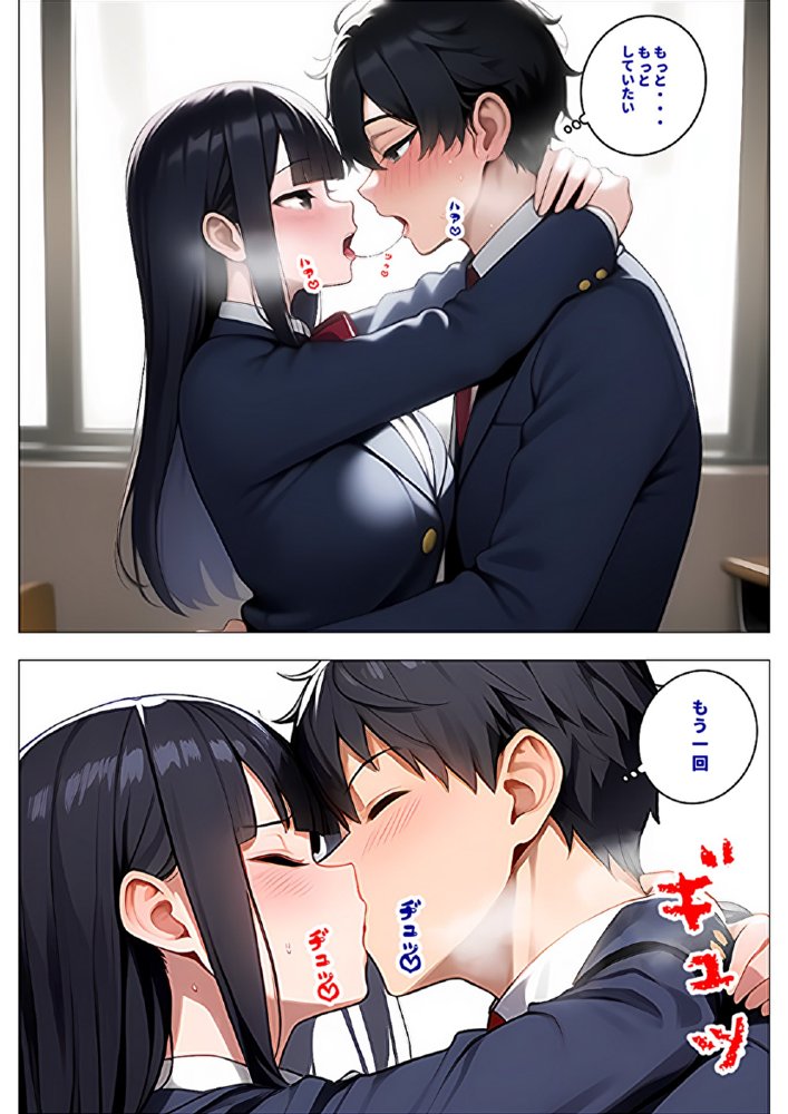 【メッチャエロい作品なので新作セールします】委員長とギャルがセックス勝負を始めたんだが俺が審判をする事になった話【暇人クラブ】 エロ同人誌画像 041