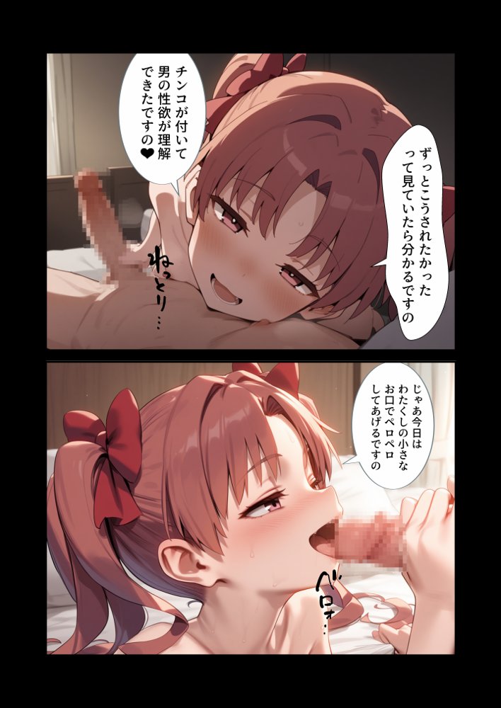 ふたなり黒子お姉さま快楽堕ち計画【撮影記録イラスト係】 エロ同人誌画像 005
