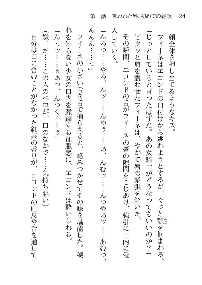 捕らわれの聖女〜無垢なヒロインは敵司令官に抱き潰され快楽の日々に堕ちる〜【月見ハク】 エロ同人誌画像 010