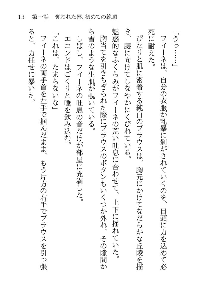 捕らわれの聖女〜無垢なヒロインは敵司令官に抱き潰され快楽の日々に堕ちる〜【月見ハク】 エロ同人誌画像 023