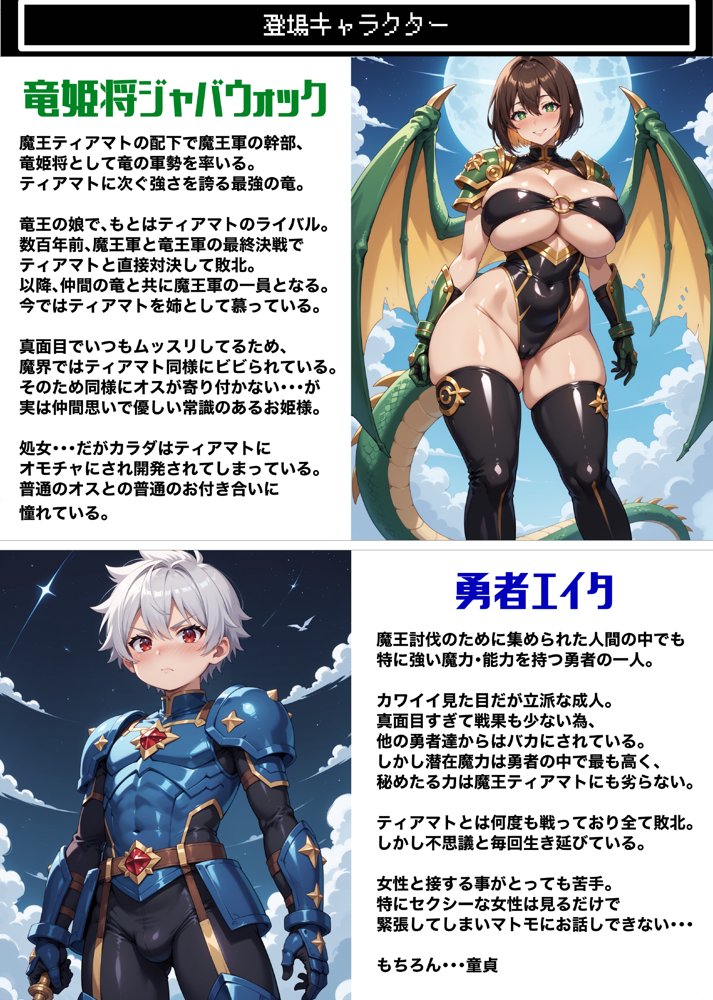 魔王がムチムチエロボディだったので仲間モンスターに堕ちるまで中出しピストンで種付けしまくった話 -Vol.2-【IM】 エロ同人誌画像 034