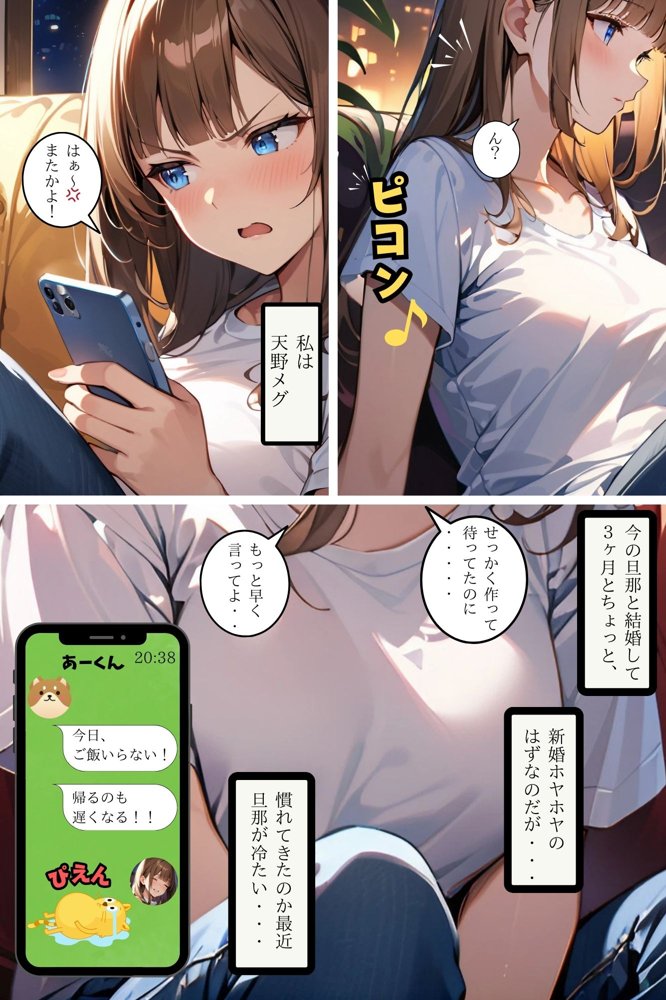 私が雌活にハマるまで【ちゃんあい】 エロ同人誌画像 001