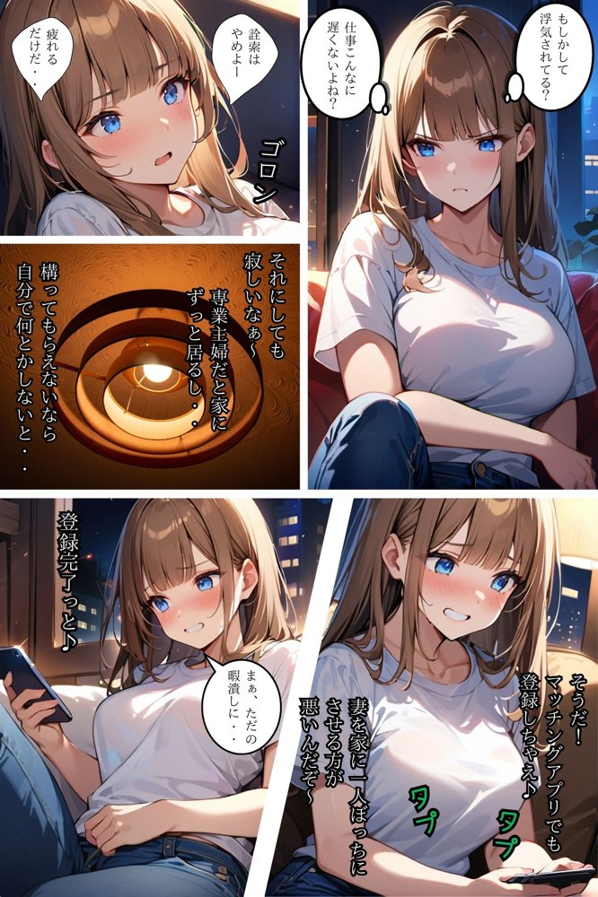 私が雌活にハマるまで【ちゃんあい】 エロ同人誌画像 002