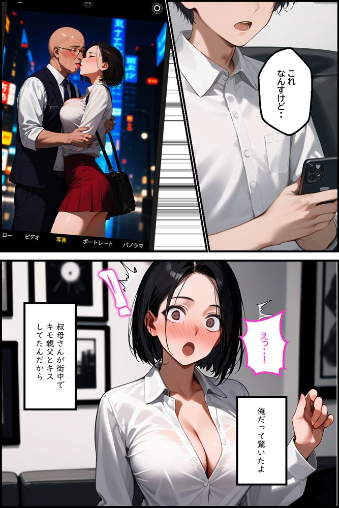 叔母を浮気相手と別れさせてから俺の牝にしたけどなんか質問ある？【飛龍革命】 エロ同人誌画像 003