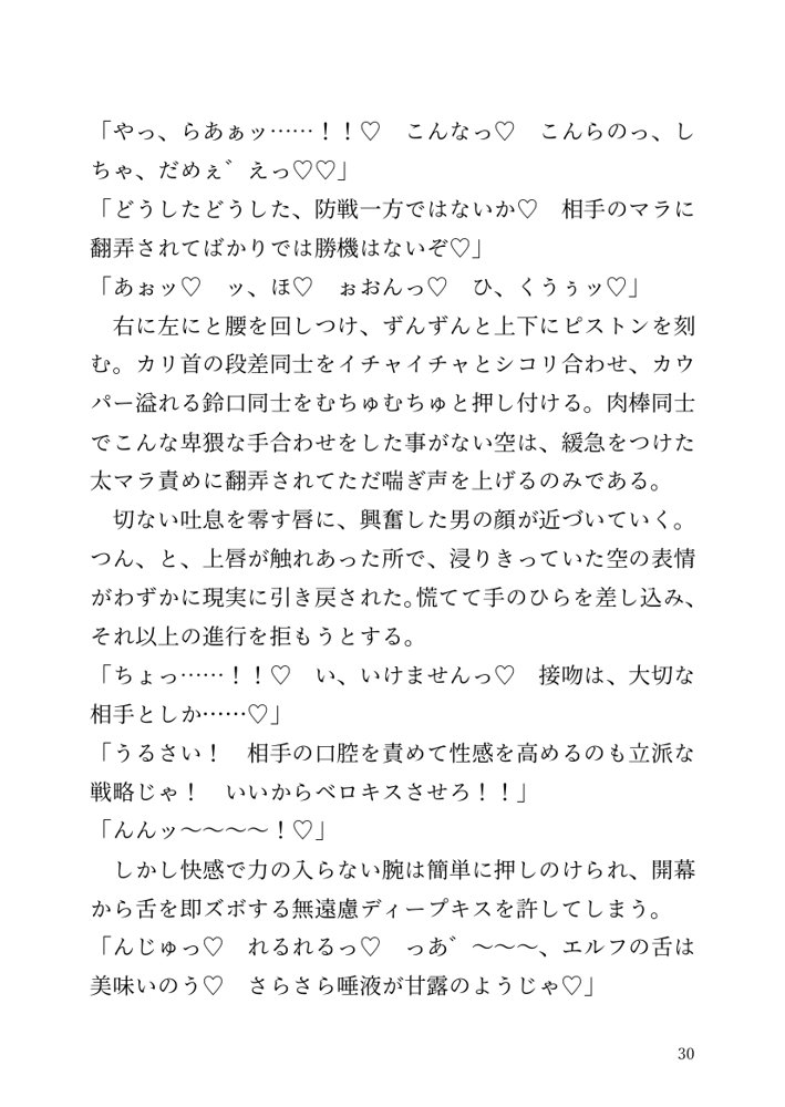 【小説】エルフ騎士様恥辱の御夜伽。絶倫ちんぽに雌伏せん【LETM】 エロ同人誌画像 025