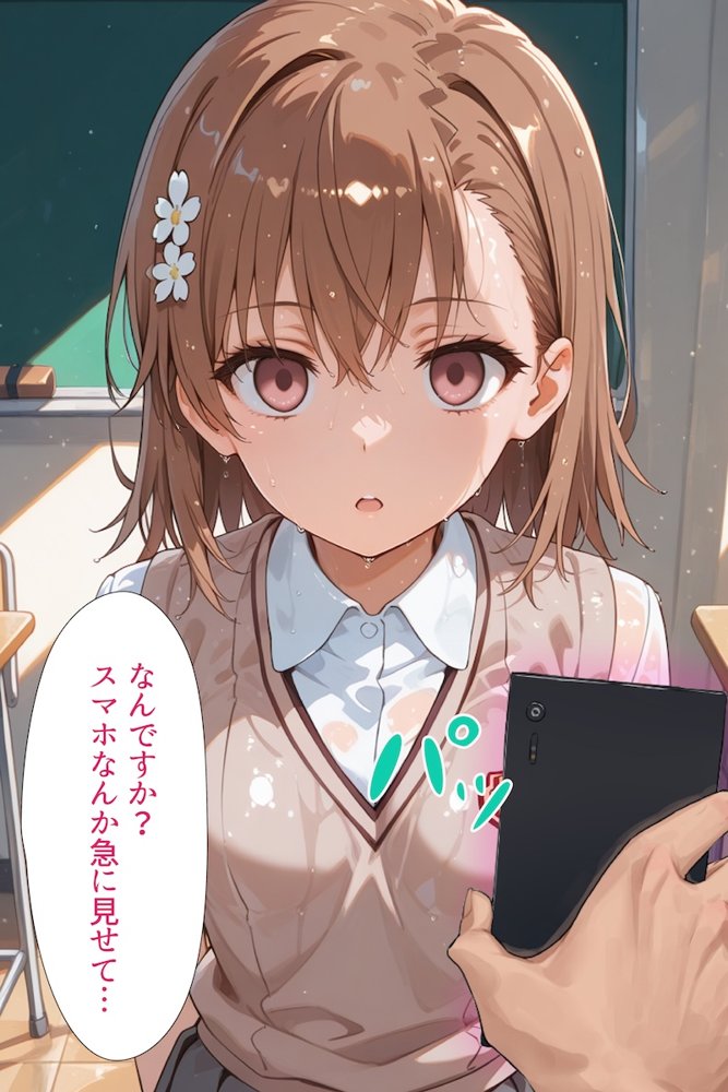 催〇アプリ開発されたカラダ抗えない快楽ボテ腹追加ver-御坂編-【海浜セーター】 エロ同人誌画像 012