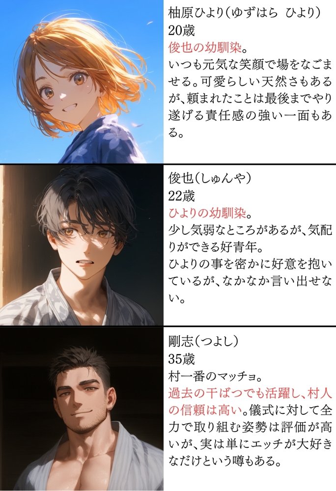 日本の奇習〜雨乞いの儀式編〜【もうそう書店】 エロ同人誌画像 001