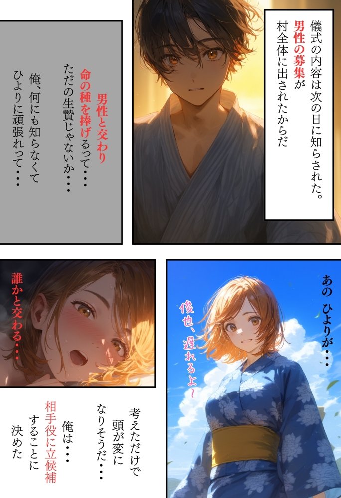 日本の奇習〜雨乞いの儀式編〜【もうそう書店】 エロ同人誌画像 005
