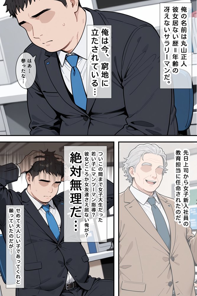 あざとい系新卒ギャルにガチ恋されてしまった話【ベビーリーフ工房】 hitomi無料エロ漫画（同人誌）サンプル画像001