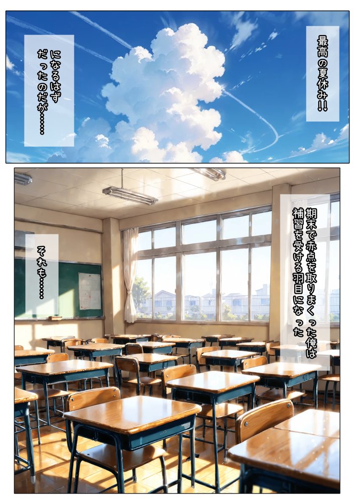 ギャルと二人きりで補習を受けたら、そりゃエロいことになる【ヒミツ研究クラブ】 無料エロ漫画（同人誌）サンプル画像002