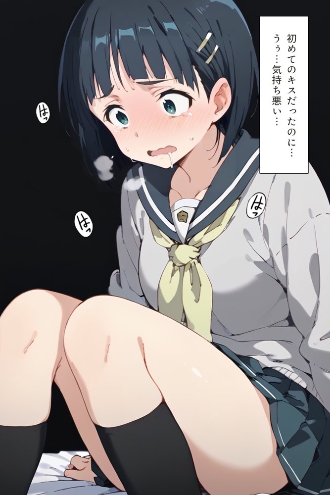 種付けおじさんがチート級スキルで現実でもハメ倒す！ 桐ケ〇直葉編【こっとろん】 無料エロ漫画（同人誌）サンプル画像028
