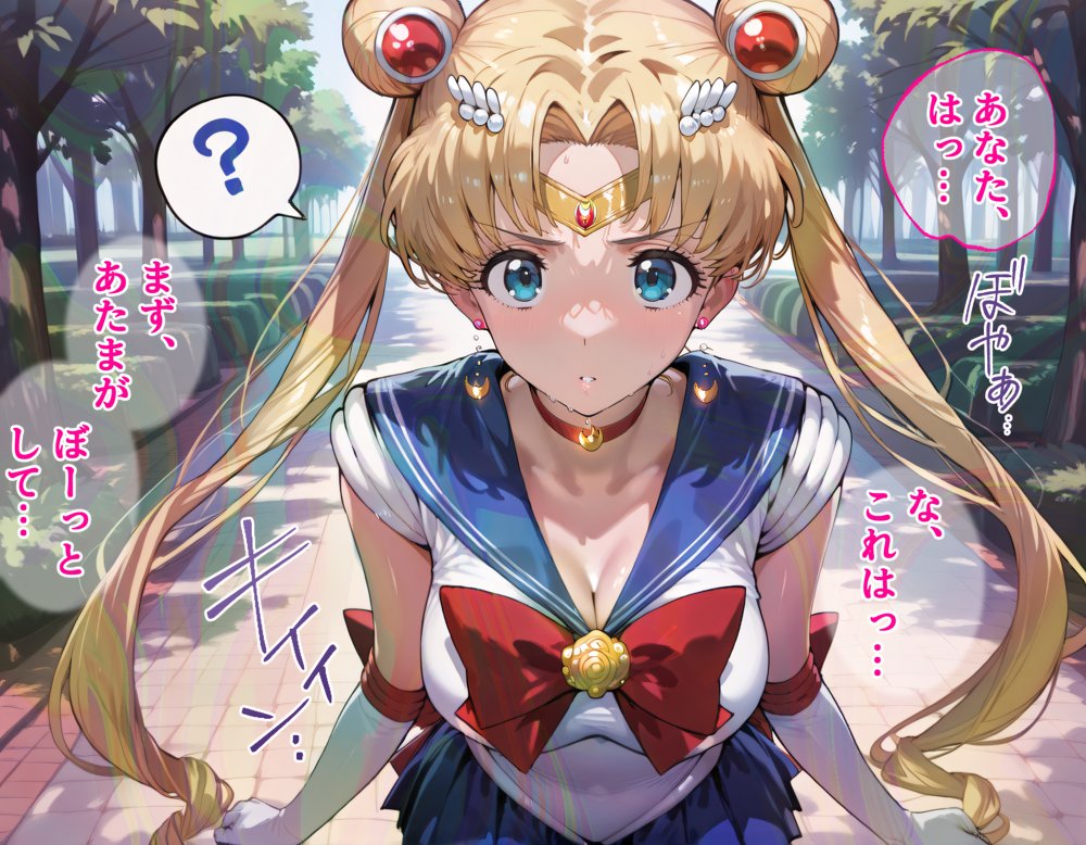 セーラームーンとセーラーマーズを着せ替え縛って無責任膣内出しする話【完堕師】 無料エロ漫画（同人誌）サンプル画像002