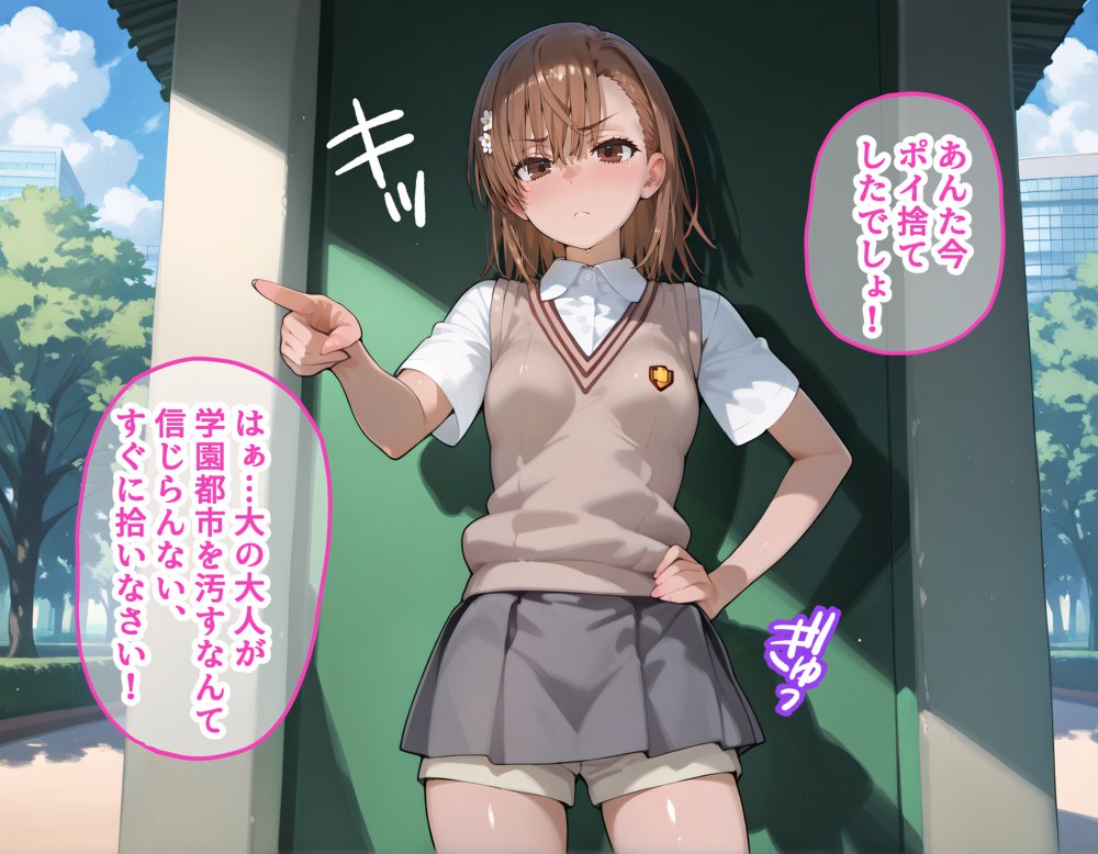 タバコを注意しただけなのに とある科学の超電磁砲 御坂美琴編【まいすたーM】 無料エロ漫画（同人誌）サンプル画像004