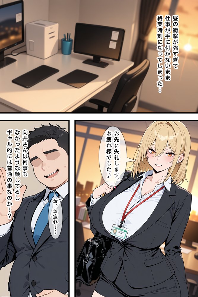 あざとい系新卒ギャルにガチ恋されてしまった話【ベビーリーフ工房】 hitomi無料エロ漫画（同人誌）サンプル画像007