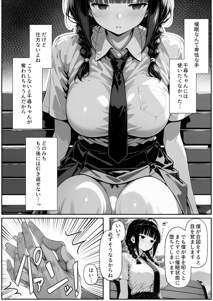 趣味で催●術ヤってます〜ずっと好きだった子に彼氏が出来てしまったので催●術で寝取ってやった〜【LONG BODY CAT】 hitomi無料エロ漫画（同人誌）サンプル画像009