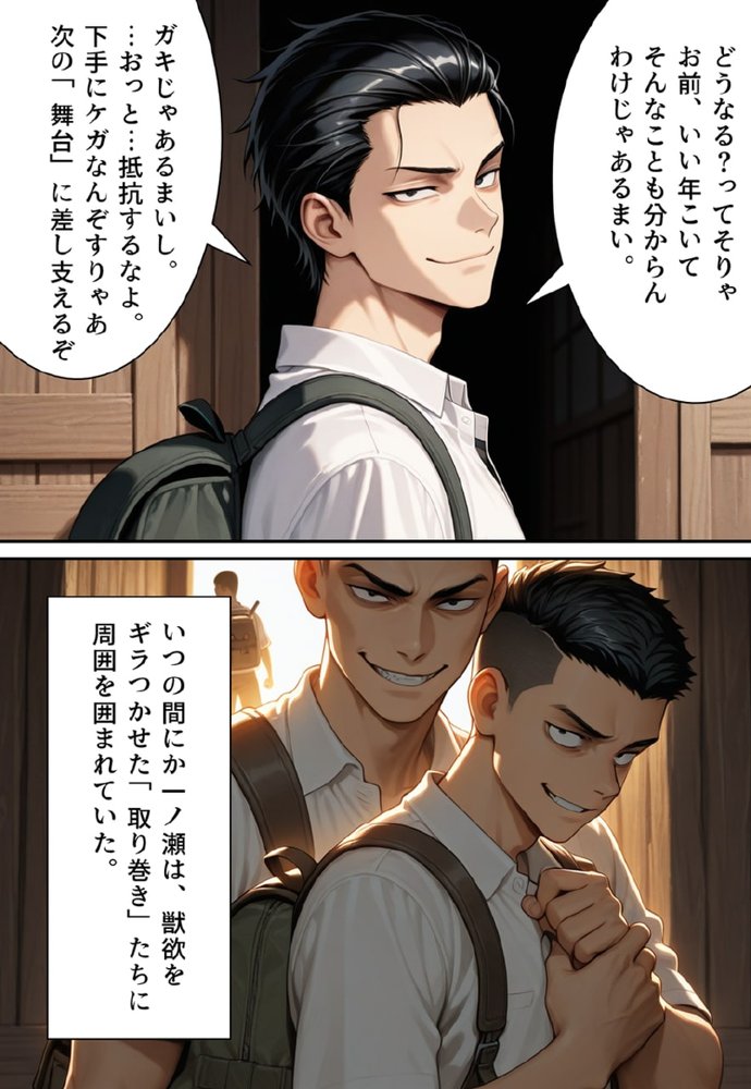 困惑の白鳥 トゥシューズを履かされた男たち【真城のソフトハウス】 エロ同人誌画像 075