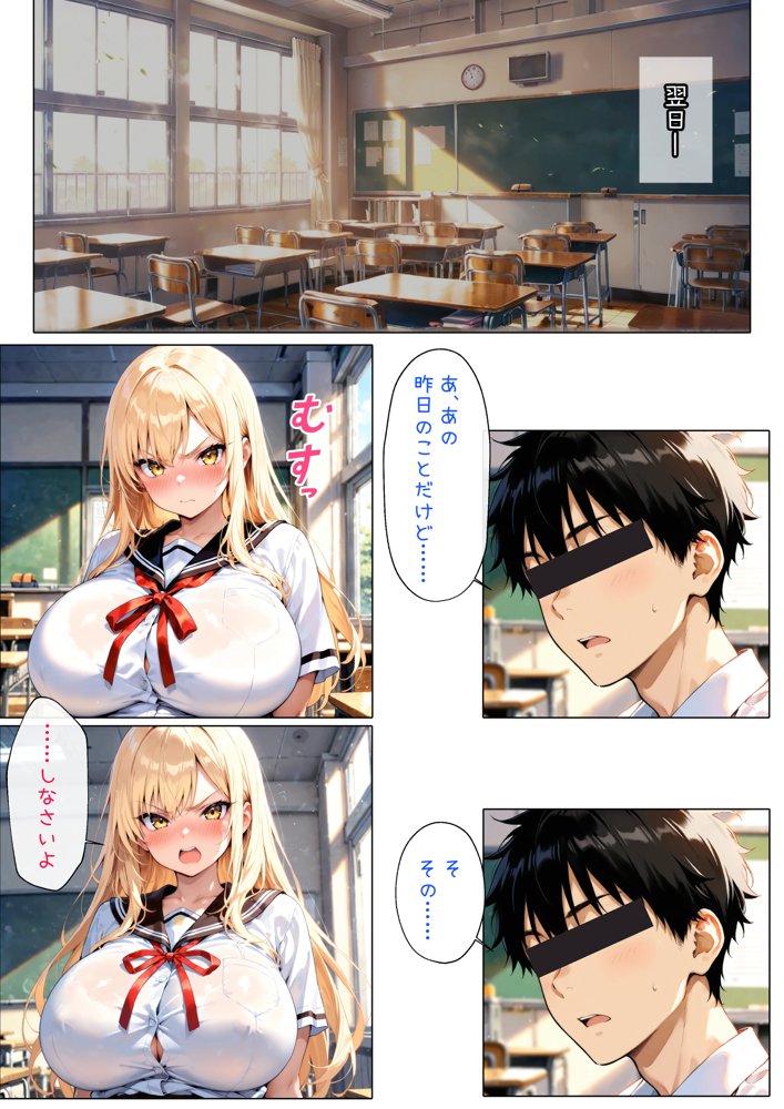 ギャルと二人きりで補習を受けたら、そりゃエロいことになる【ヒミツ研究クラブ】 無料エロ漫画（同人誌）サンプル画像013