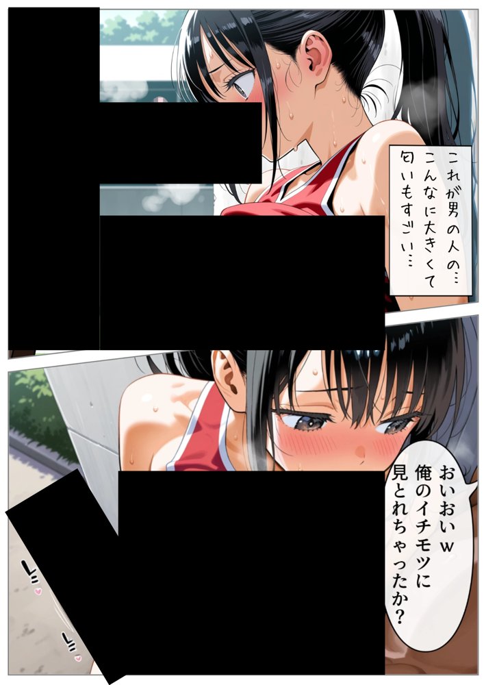 男女交際禁止の学校で隠れて付き合っていたら巨根の先輩にバレて潮吹きアクメさせられた話【エロこみっ】 hitomi無料エロ漫画（同人誌）サンプル画像023