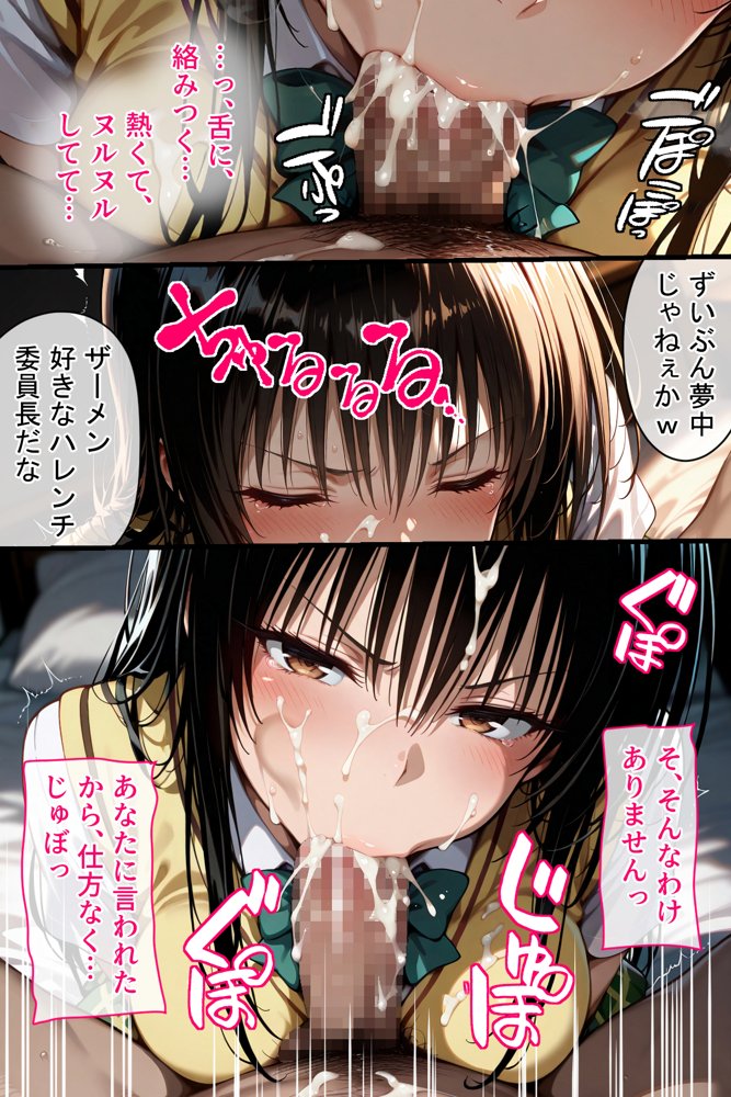 憧れの処女ヒロインが絶倫おじさんによって快楽堕ち性●隷にされる話 古手川唯編【のびのびのびっくす】 無料エロ漫画（同人誌）サンプル画像017