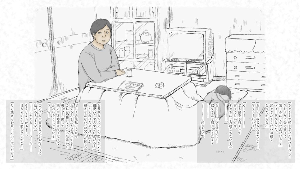 炬燵と姪と、冬の夜。 -憧憬-【あん♪あん♪食堂】 無料エロ漫画（同人誌）サンプル画像002