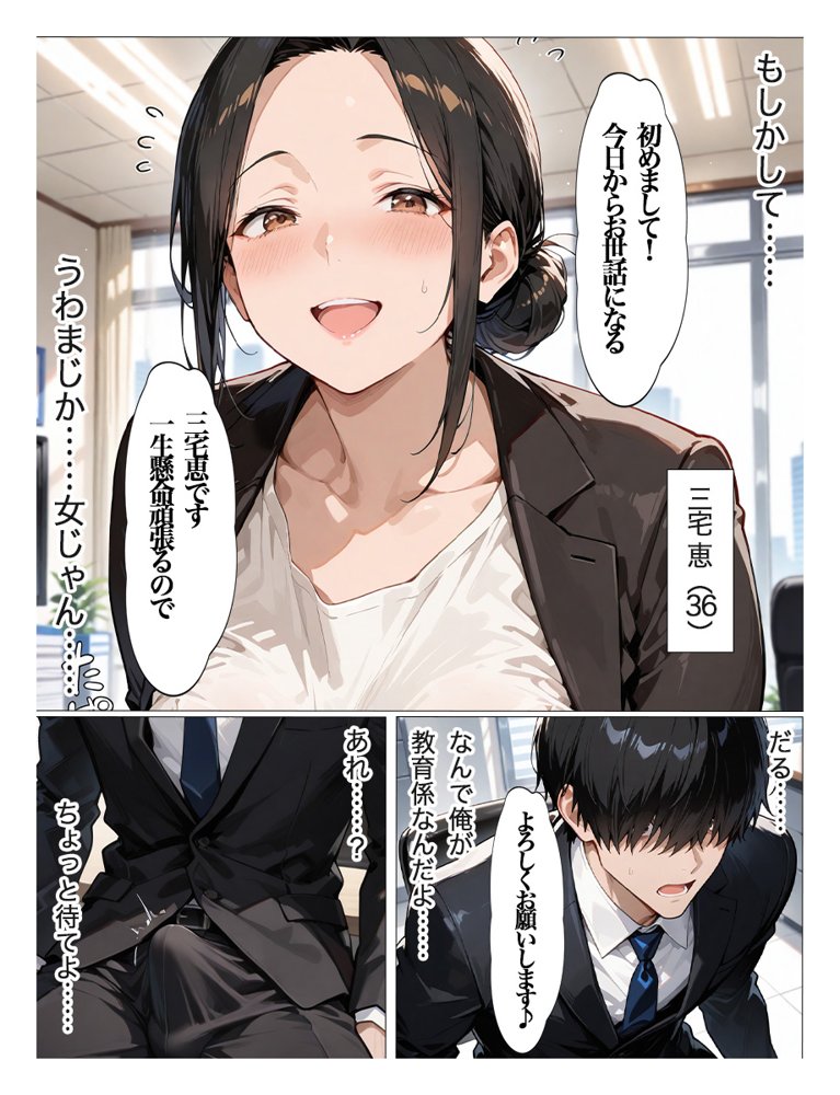 むちむちパート主婦の主婦の教育係になりました 女嫌いの俺がむちむちパート主婦の教育係になった結果人妻と知りながら恋をしてしまい、家に連れ込んで【すぷらっしゅまうんてん】 hitomi無料エロ漫画（同人誌）サンプル画像012
